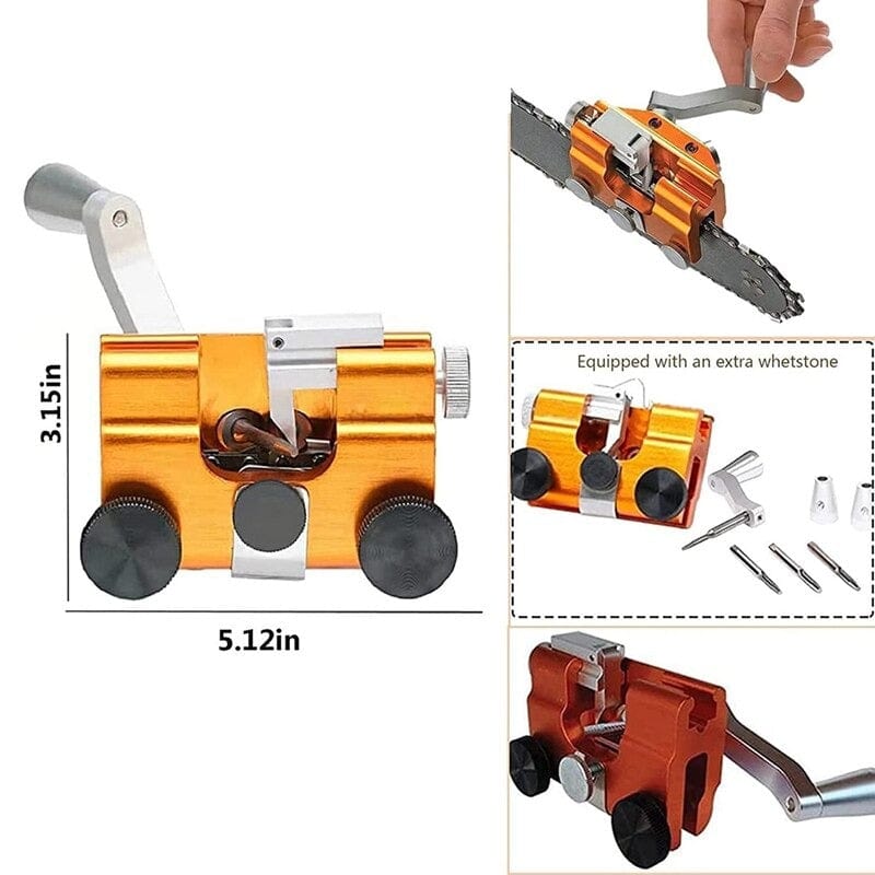 Chainsaw Chain Sharpening Jig Kit