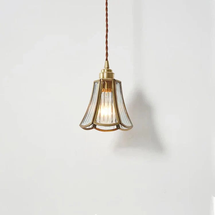 Elegant Clear Glass Pendant Light - Timeless Design