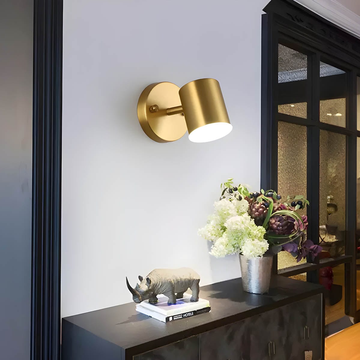 Nordic Copper LED Wall Lamps – Elegant Minimalist Lighting