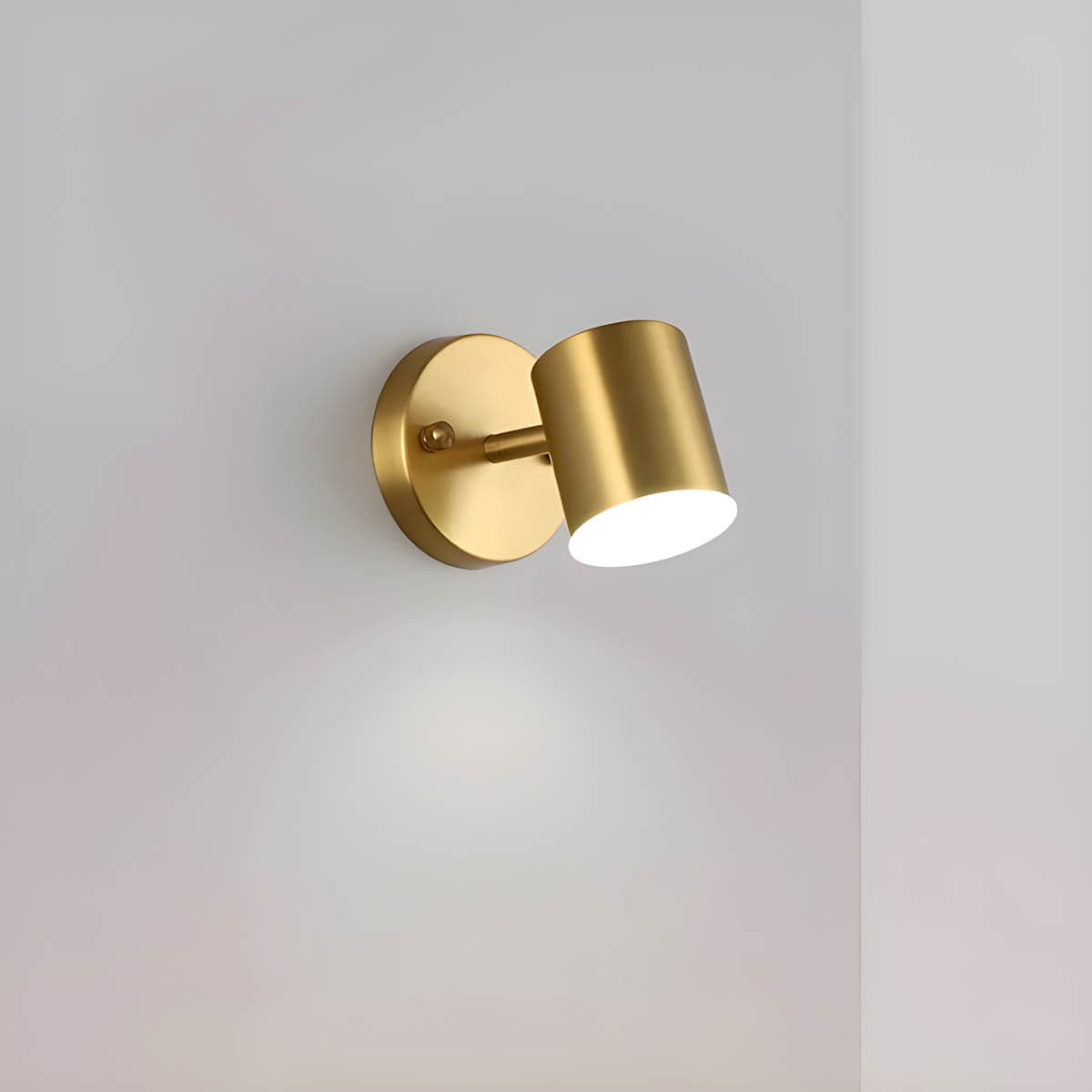 Nordic Copper LED Wall Lamps – Elegant Minimalist Lighting