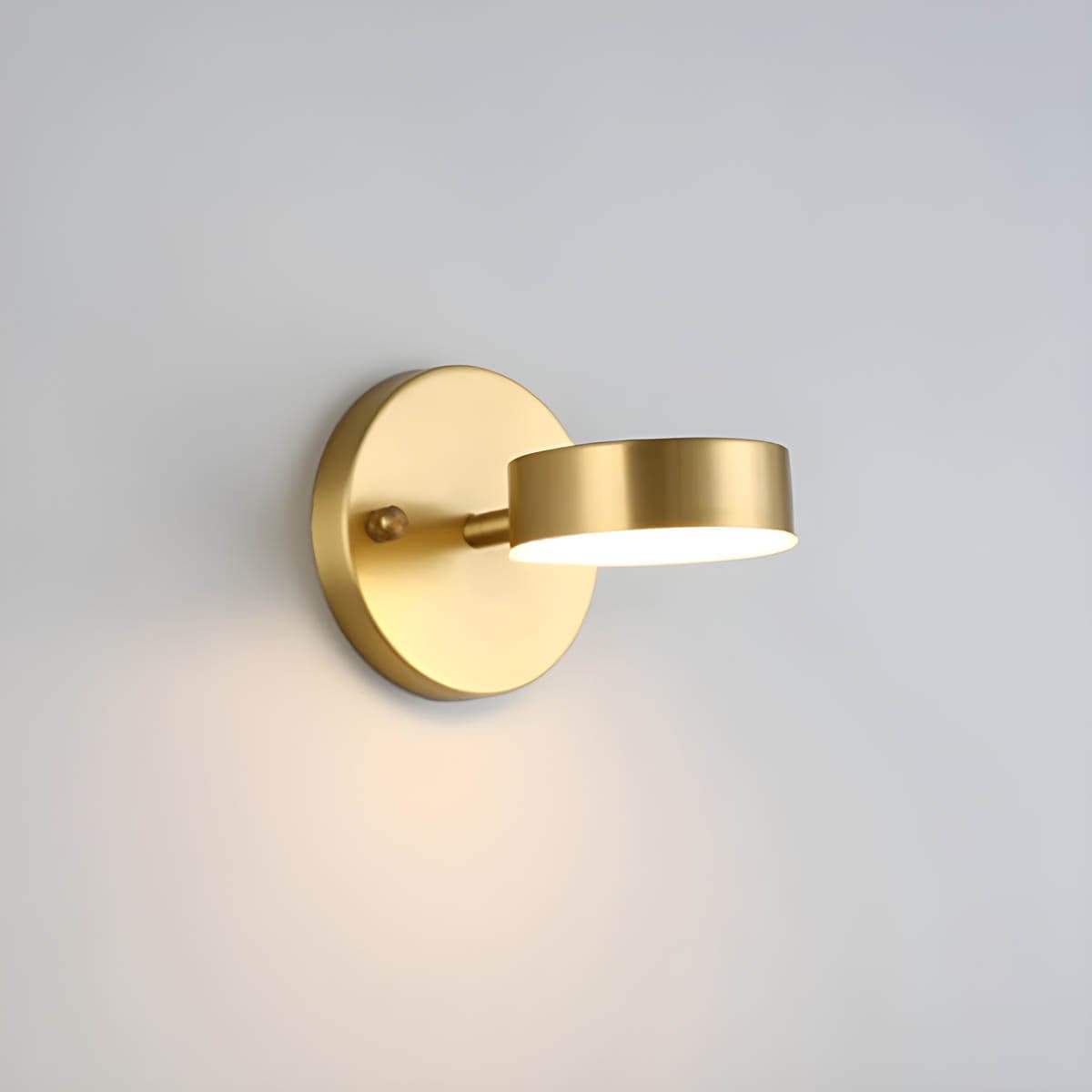 Nordic Copper LED Wall Lamps – Elegant Minimalist Lighting