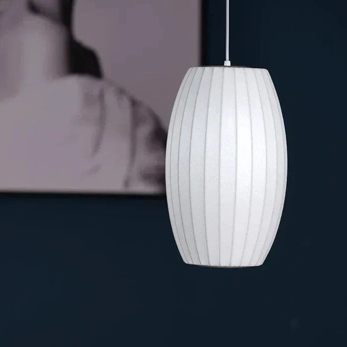 Nordic Semi-Wood Pendant Light - Modern Minimalist Design