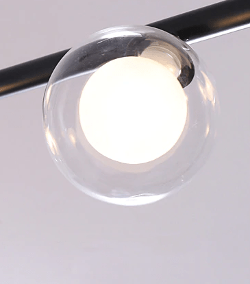 Snowflake Multi-Bulb Pendant Light - 360° Cool Glow for Dining & Living Spaces