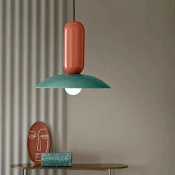 Macaron Frisbee Pau Pendant Lamp - Playful & Sophisticated Design