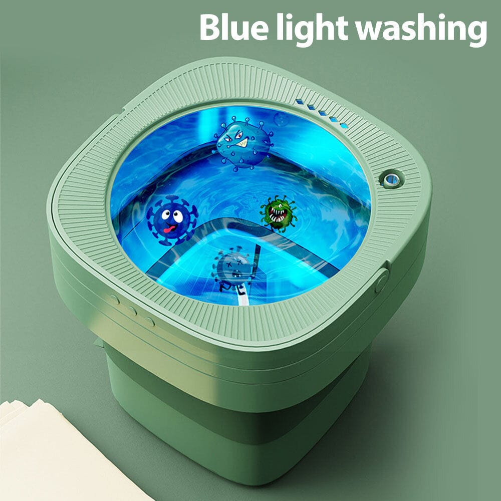 Portable Mini Washing Machine – 11L Capacity, Eco-Friendly