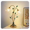 New French Flower Table Lamp – Vintage Elegance with Soft Lighting