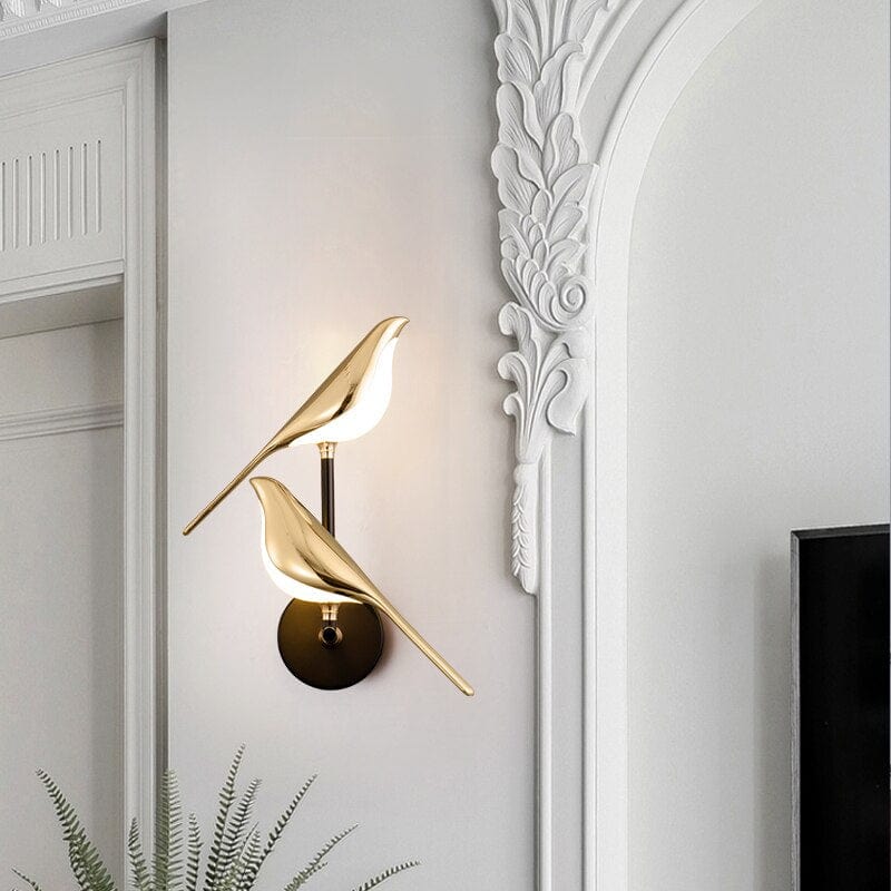 Modern Wall Light – Bird-Shaped LED Lamp