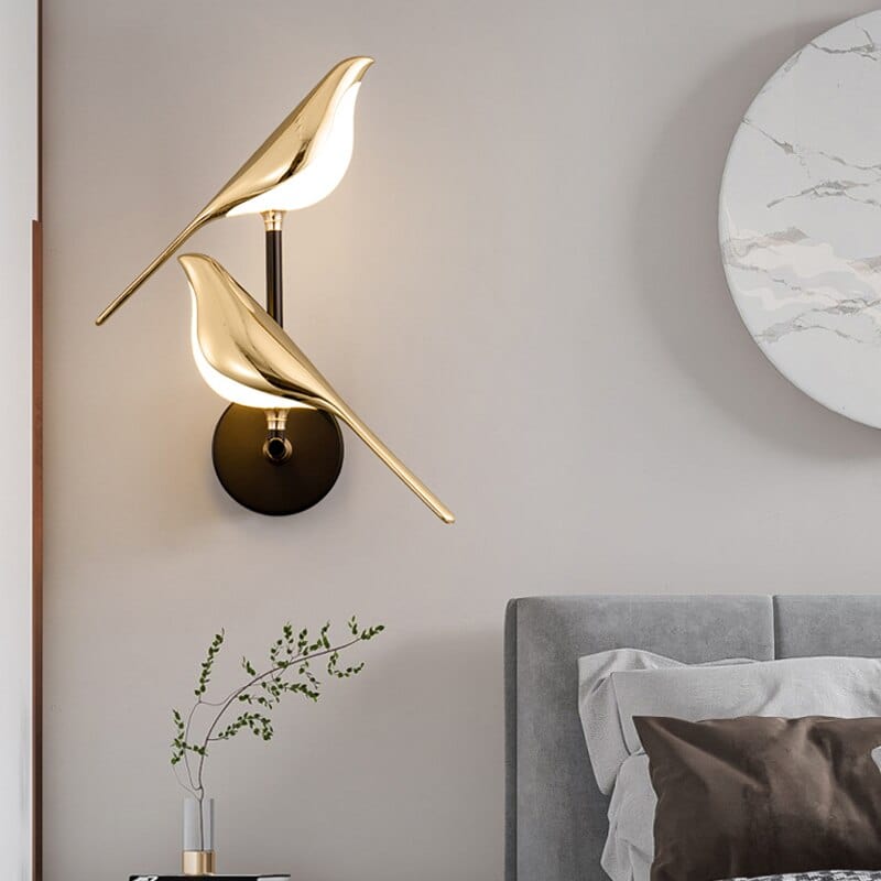 Modern Wall Light – Bird-Shaped LED Lamp