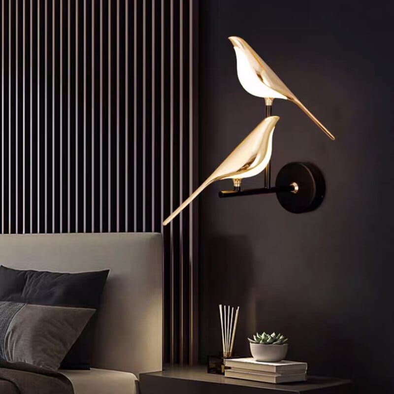 Modern Wall Light – Bird-Shaped LED Lamp