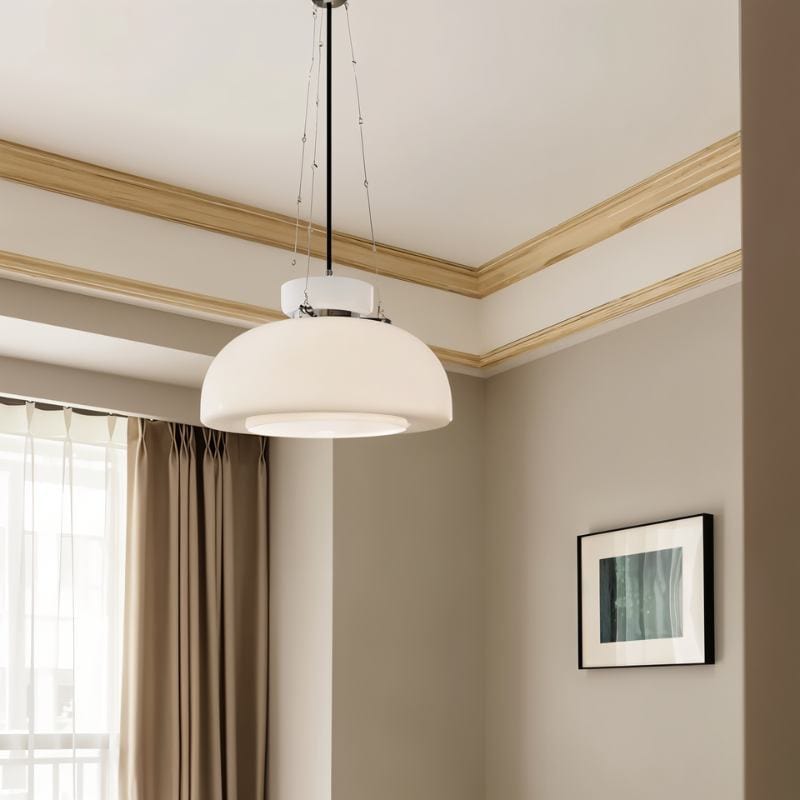 Milky Pendant Light - Timeless Modern Design for Elegant Interiors