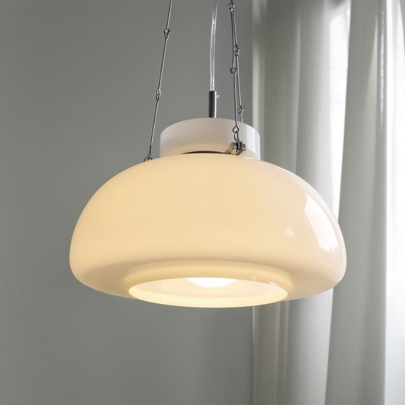 Milky Pendant Light - Timeless Modern Design for Elegant Interiors