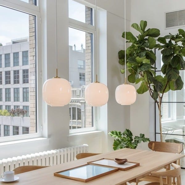 OpalGlow Nordic Pendant Light – Minimalist Elegance