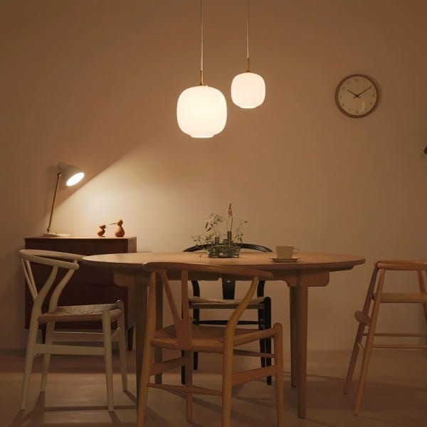 OpalGlow Nordic Pendant Light – Minimalist Elegance