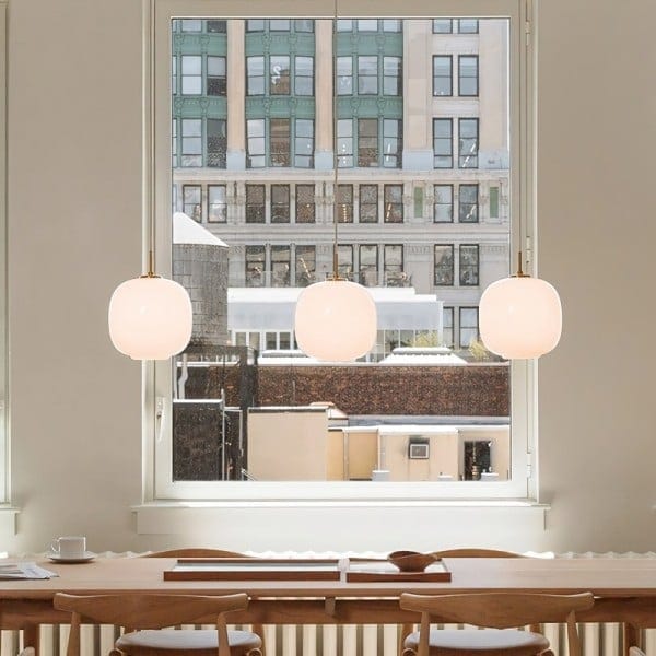 OpalGlow Nordic Pendant Light – Minimalist Elegance