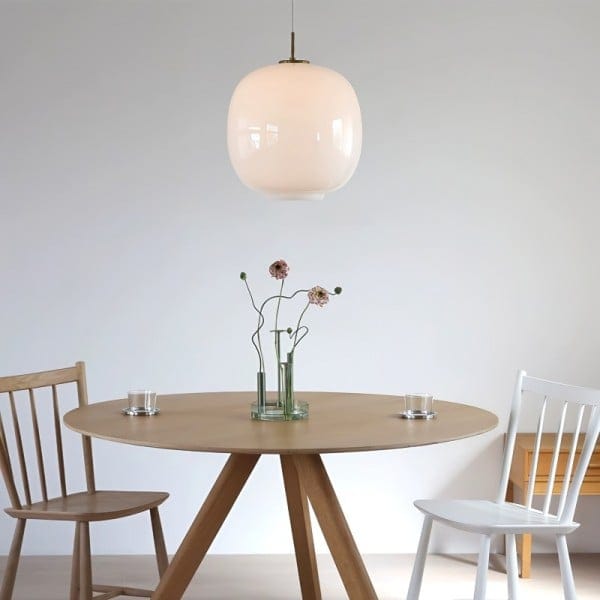 OpalGlow Nordic Pendant Light – Minimalist Elegance