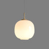 OpalGlow Nordic Pendant Light – Minimalist Elegance