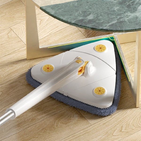 Triangular 360-Degree Cleaning Mop | Effortless Stain Removal