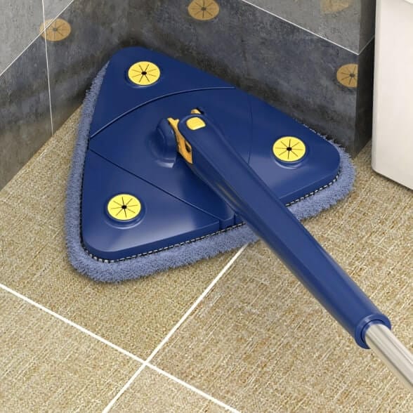 Triangular 360-Degree Cleaning Mop | Effortless Stain Removal