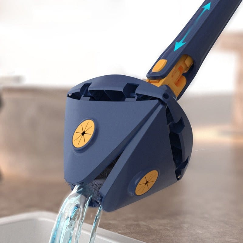 Triangular 360-Degree Cleaning Mop | Effortless Stain Removal