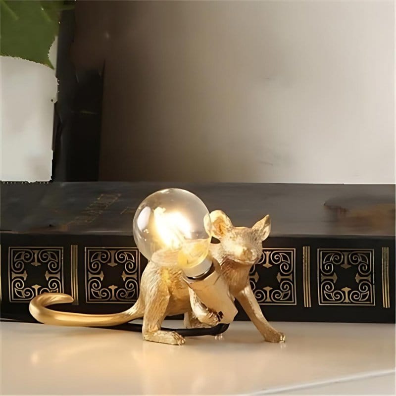 Mus Table Lamp – Whimsical Mouse Design with LED Lighting