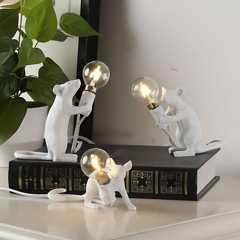 Mus Table Lamp – Whimsical Mouse Design with LED Lighting