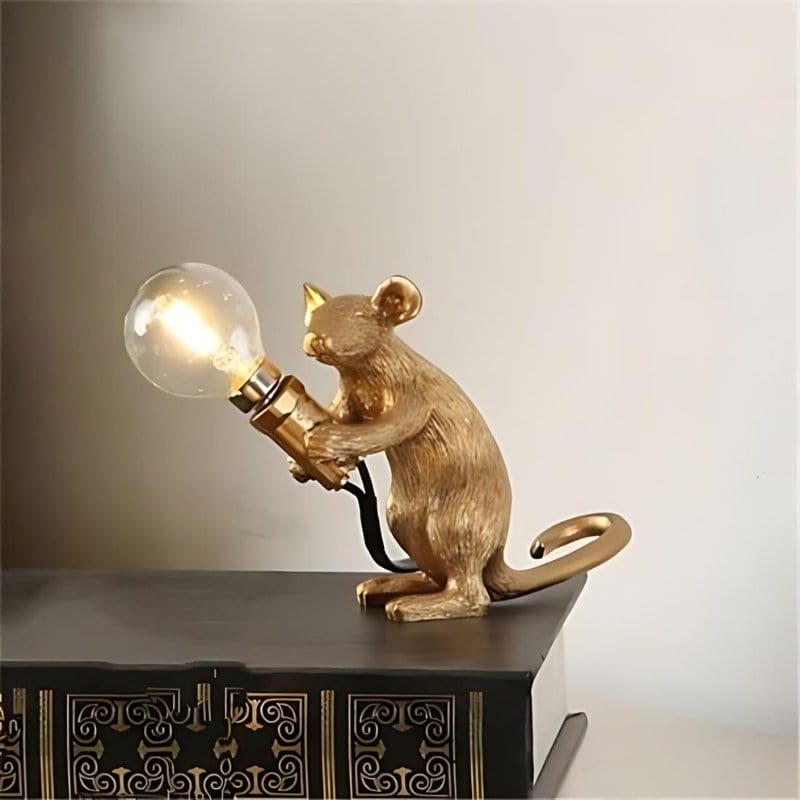 Mus Table Lamp – Whimsical Mouse Design with LED Lighting