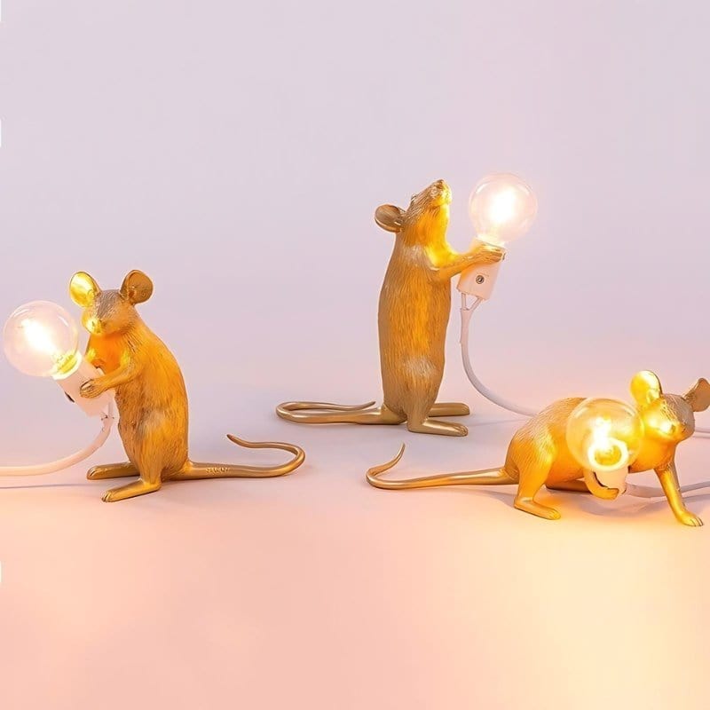 Mus Table Lamp – Whimsical Mouse Design with LED Lighting