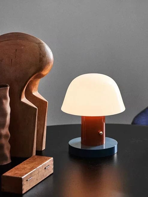 Mushroom Touch Lamp – Dimmable & Portable LED