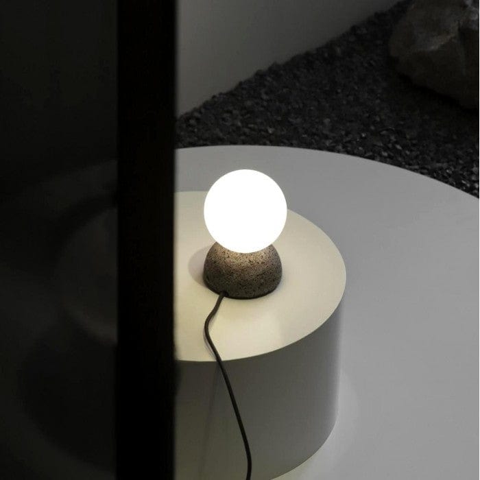 Origo Cement Bowl Lamp - Modern Pendant Light