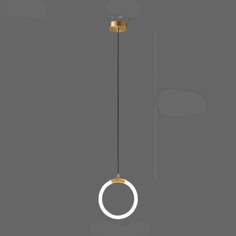 Nordic Simple LED Pendant Light - Scandinavian Minimalism for Modern Interiors