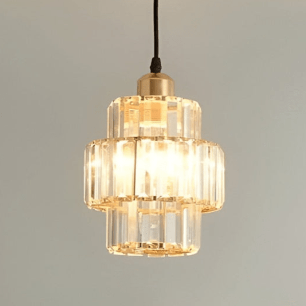 Fernando Glass Crystal Ceiling Pendant Light - Elegant Design