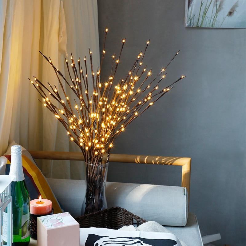 Blessed Willow Branch – Illuminating Nature-Inspired Decor