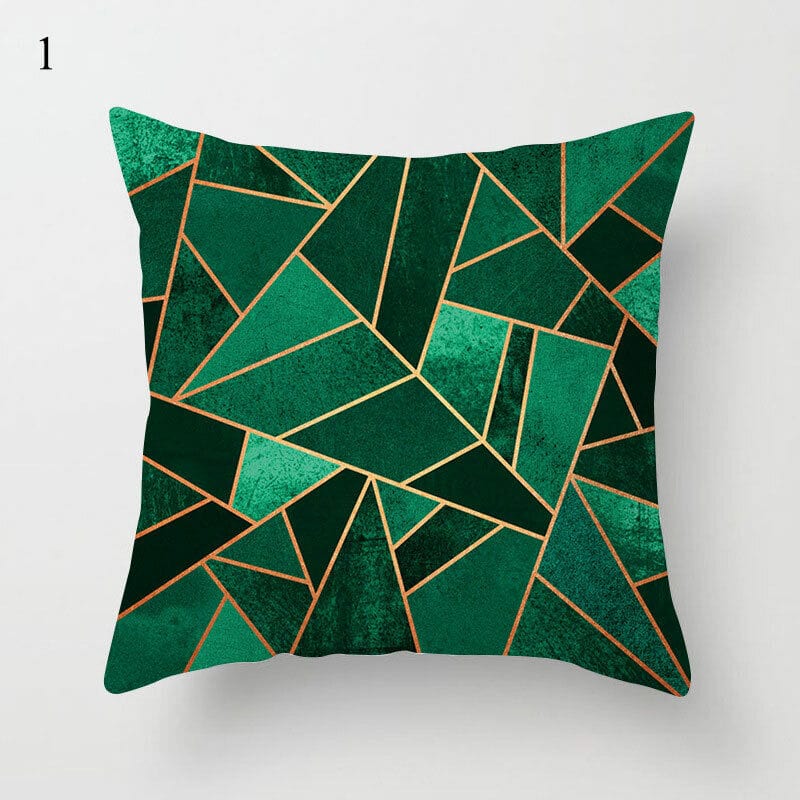 18" Abstract Art Pillow Cover – Soft Cushion for Home Decor