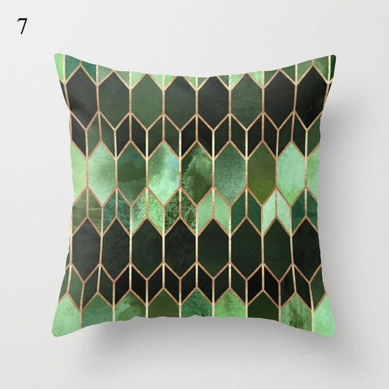 18" Abstract Art Pillow Cover – Soft Cushion for Home Decor