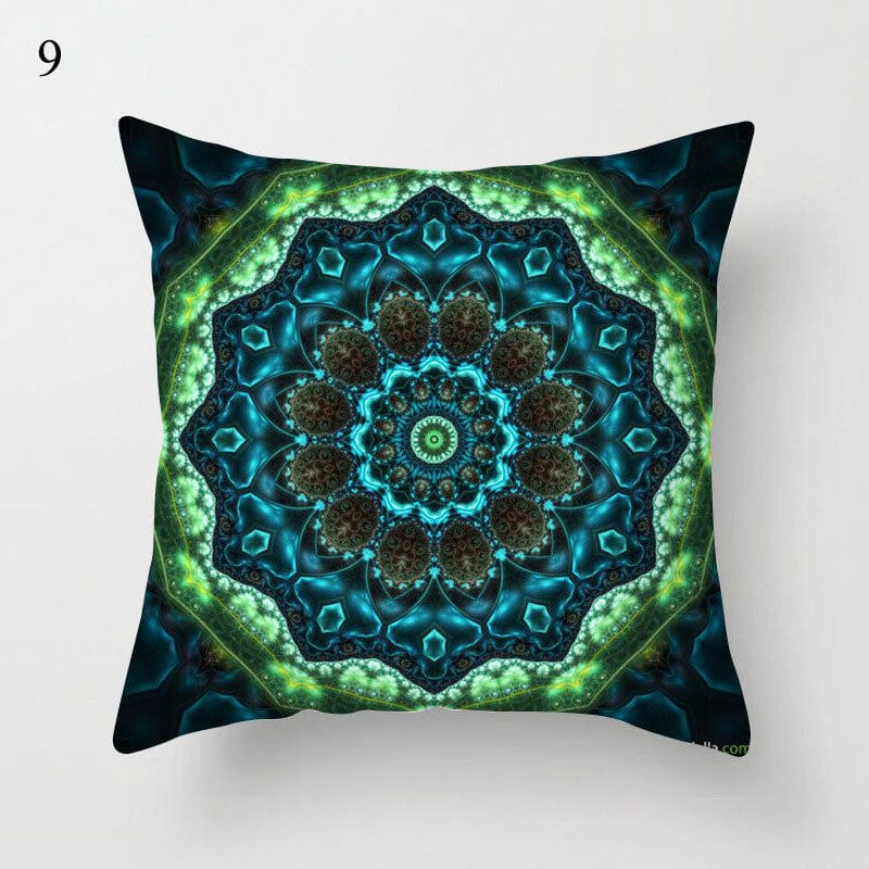 18" Abstract Art Pillow Cover – Soft Cushion for Home Decor