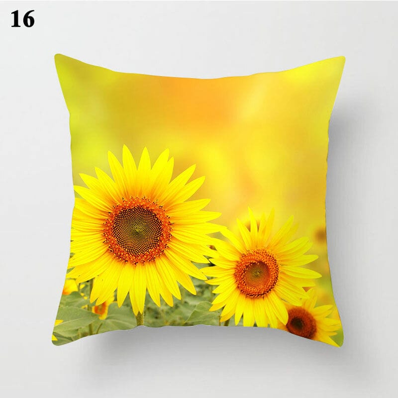 18" Abstract Art Pillow Cover – Soft Cushion for Home Decor