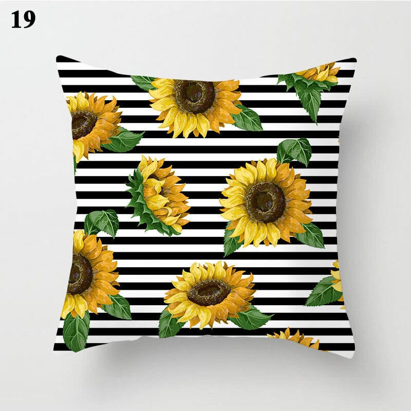 18" Abstract Art Pillow Cover – Soft Cushion for Home Decor