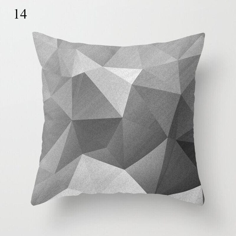 18" Abstract Art Pillow Cover – Soft Cushion for Home Decor