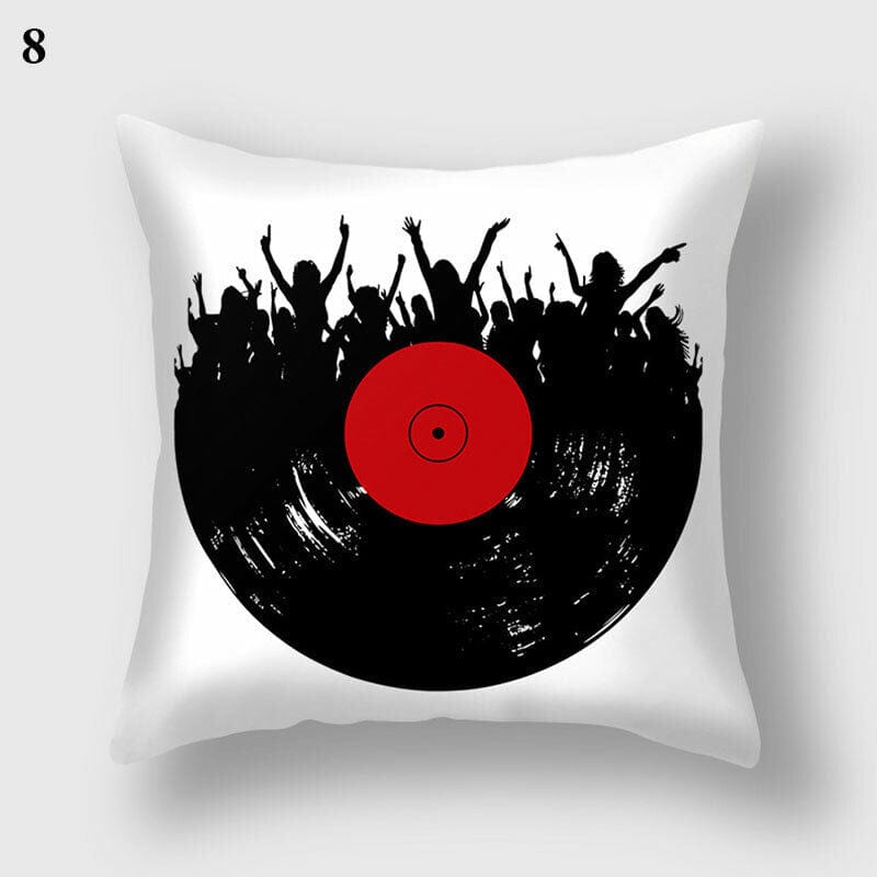 18" Abstract Art Pillow Cover – Soft Cushion for Home Decor