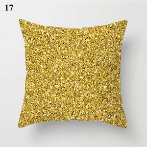 Gold Black Print Cushion Cover Geometric Throw Pillow Case Printed Pillowcase