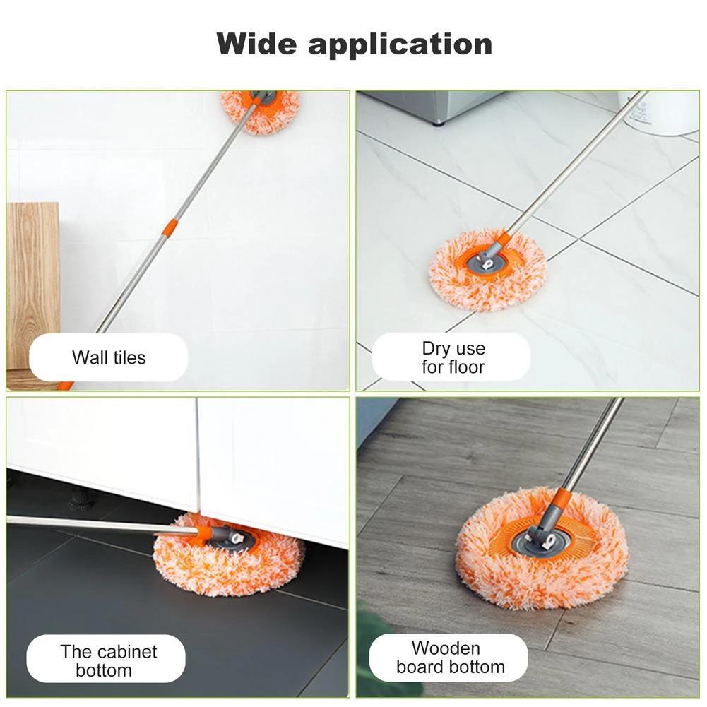 SpinMop Adjustable Cleaning Mop – Effortless 360° Cleaning