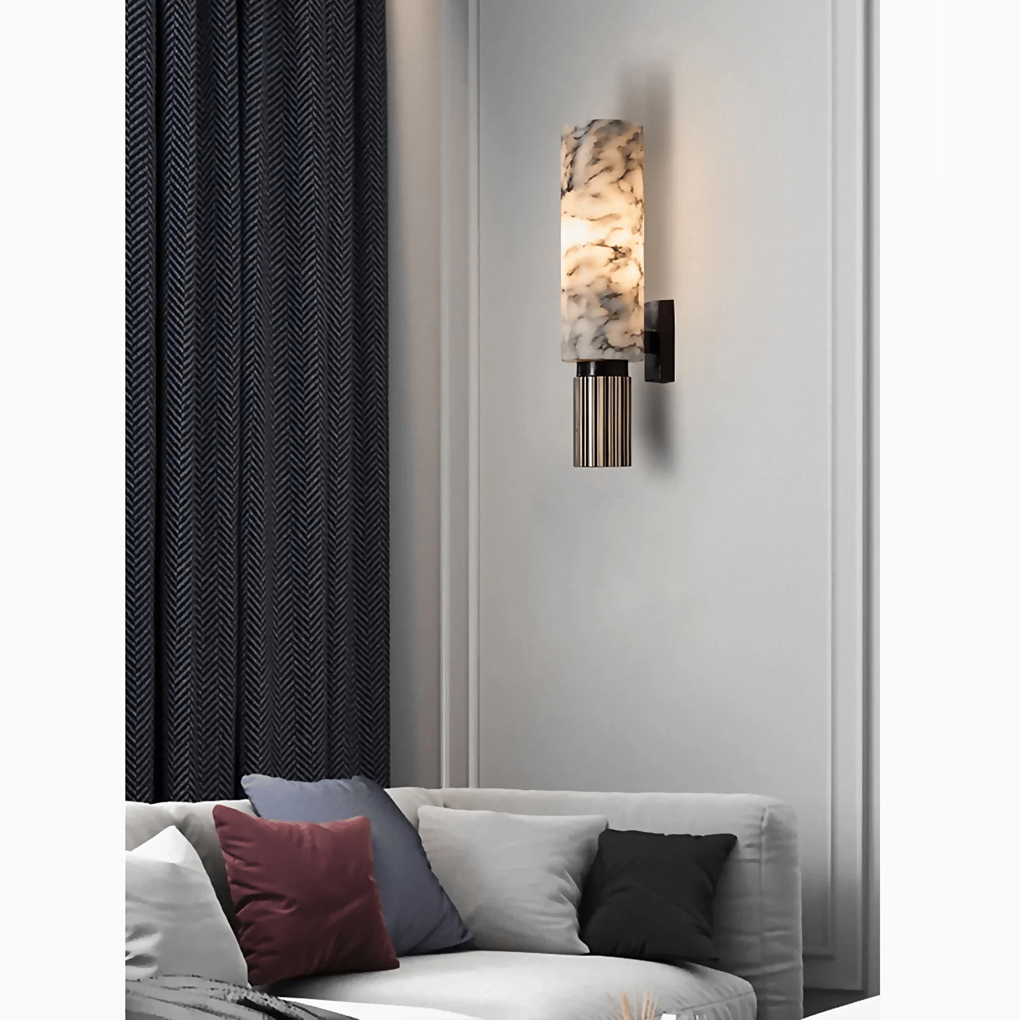 Marmeren Wall Lamp – Elegant Marble LED Light