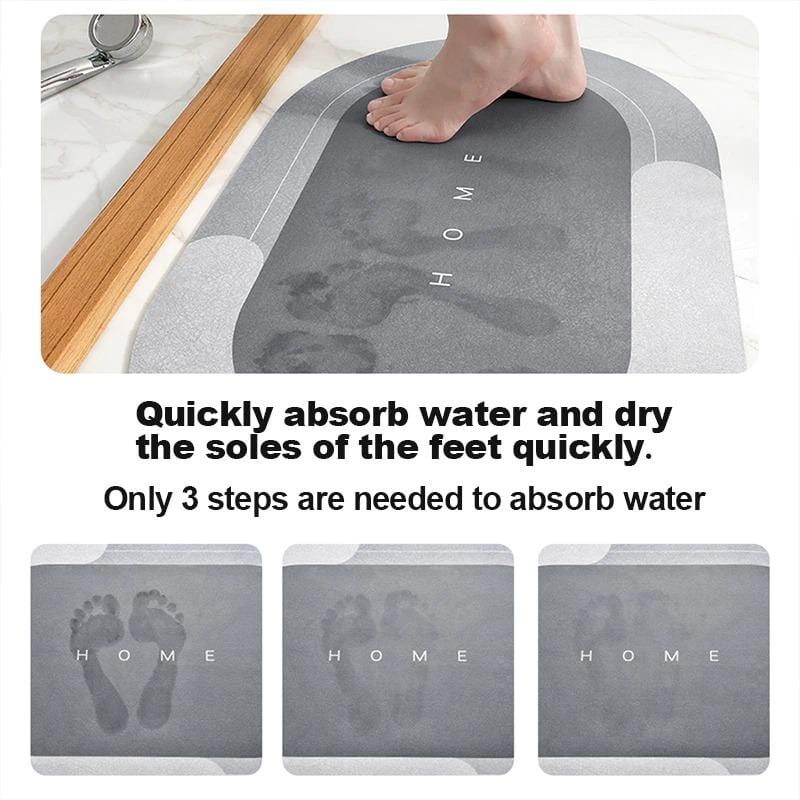 Non-Slip Super Absorbent Floor Mat – Soft & Quick-Drying