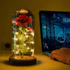 Everlasting Crimson Rose – Romantic LED Gift