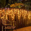 Hanging Outdoor Lights – 8 Modes, USB Powered, Waterproof