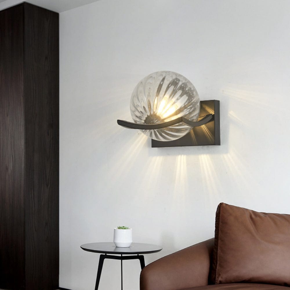 Modern LED Wall Lamp – Elegant Glass Lighting Fixture