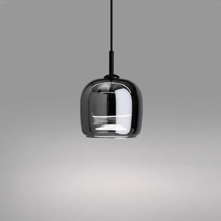 Nordic Black Glass Pendant Light – Modern Elegance for Sophisticated Interiors