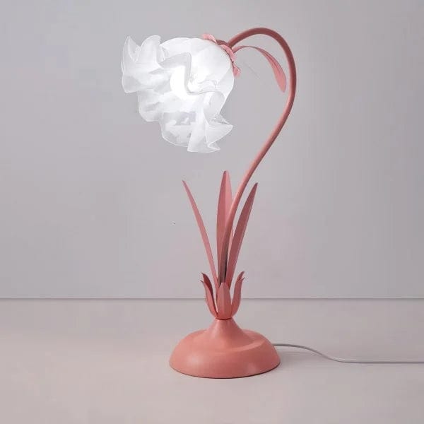 Vintage Adjustable Flower Table Lamp – Elegant, Nostalgic Design with Practical Lighting