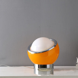 French Opal Bauhaus Table Lamp – Minimalist Design with Soft Lighting