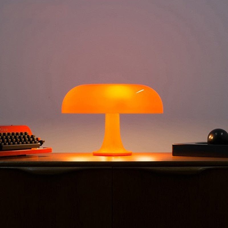 Mushroom Shape Minimalist Table Lamp – Nordic-Inspired Elegance